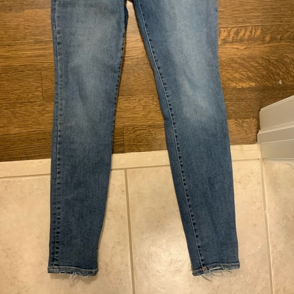 GOOD AMERICAN High Waisted Indigo Medium Wash Skinny Denim Women’s Jeans Size 27 - Picture 7 of 13